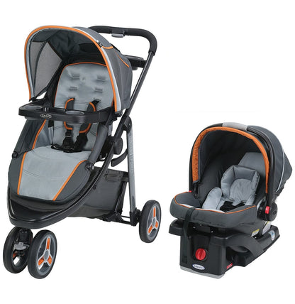 Graco Modes Sport Click Connect Travel System - Tangerine - 1965236