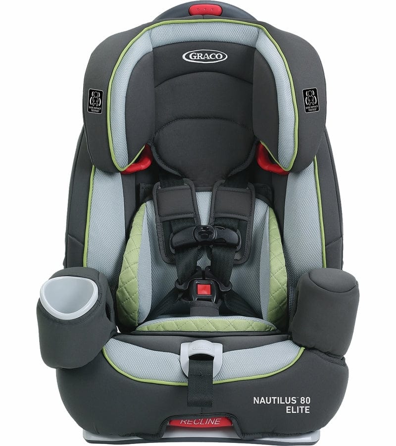 Graco Nautilus 80 Elite 3-in-1 Harness Booster Car Seat - Go Green