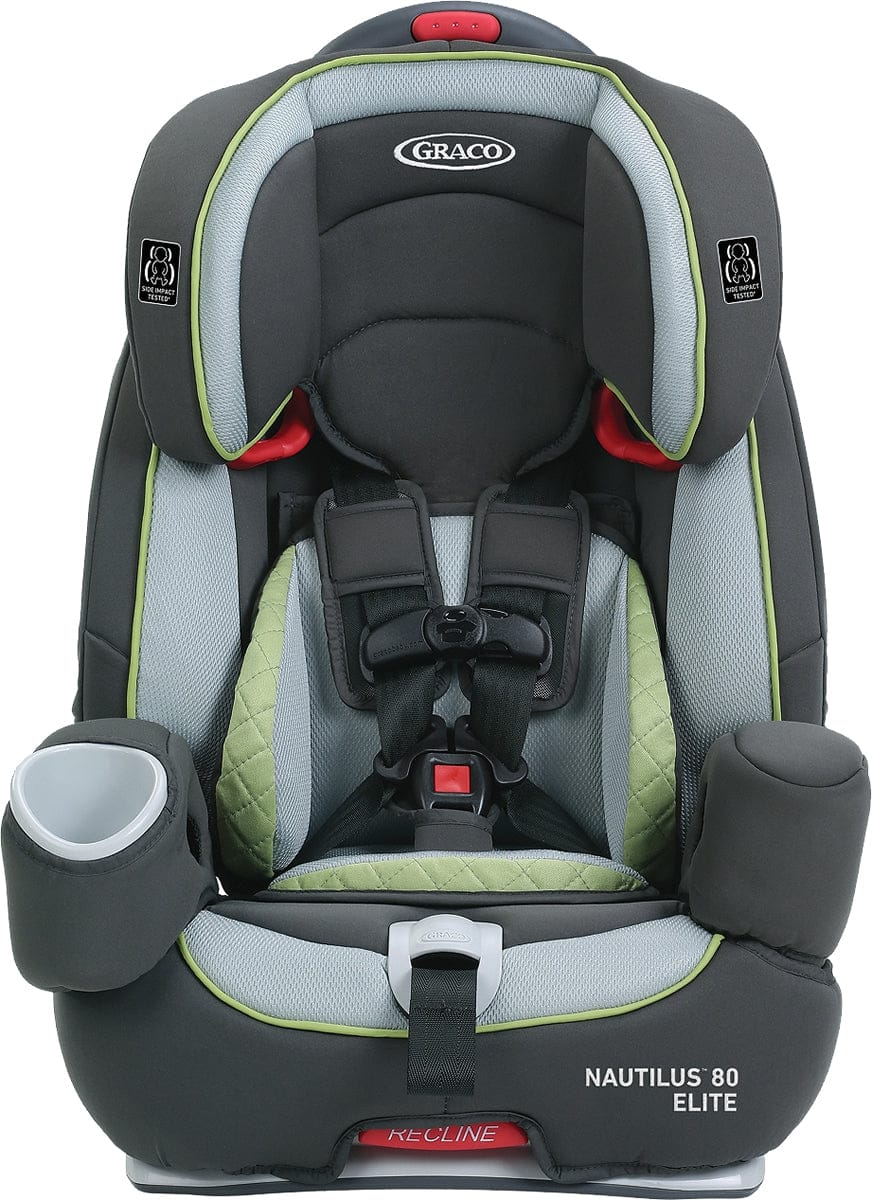 Graco Nautilus 80 Elite 3-in-1 Harness Booster Car Seat - Go Green