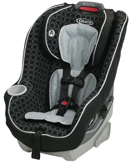 Graco OPEN BOX Contender 65 Convertible Car Seat - Black Carbon - 1893287-OB