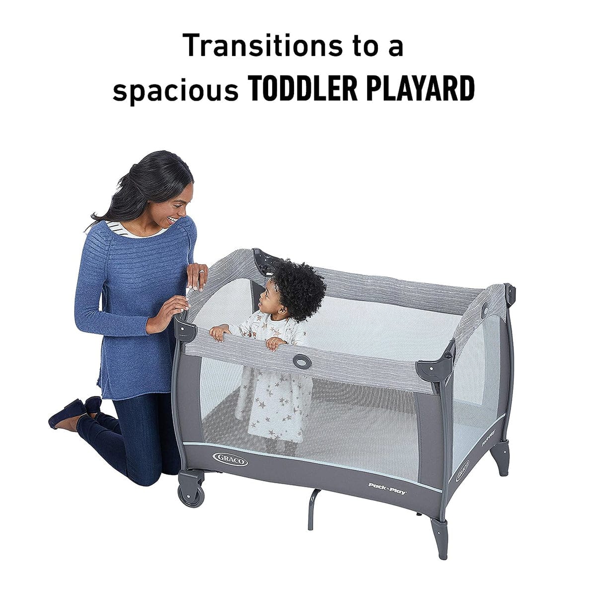 Graco Pack 'n Play Close2Baby Bassinet Playard - Derby - 2140068