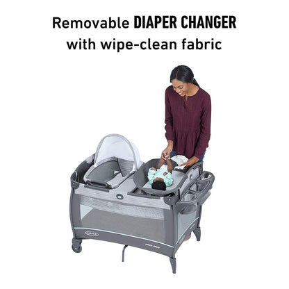 Graco Pack 'n Play Close2Baby Bassinet Playard - Derby - 2140068