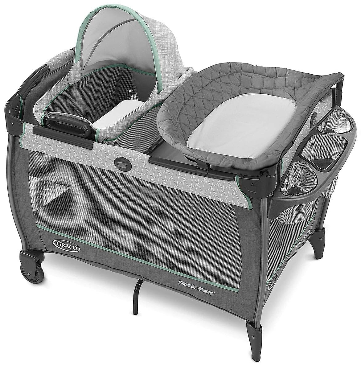 Graco Pack 'n Play Close2Baby Bassinet Playard - Derby - 2140068