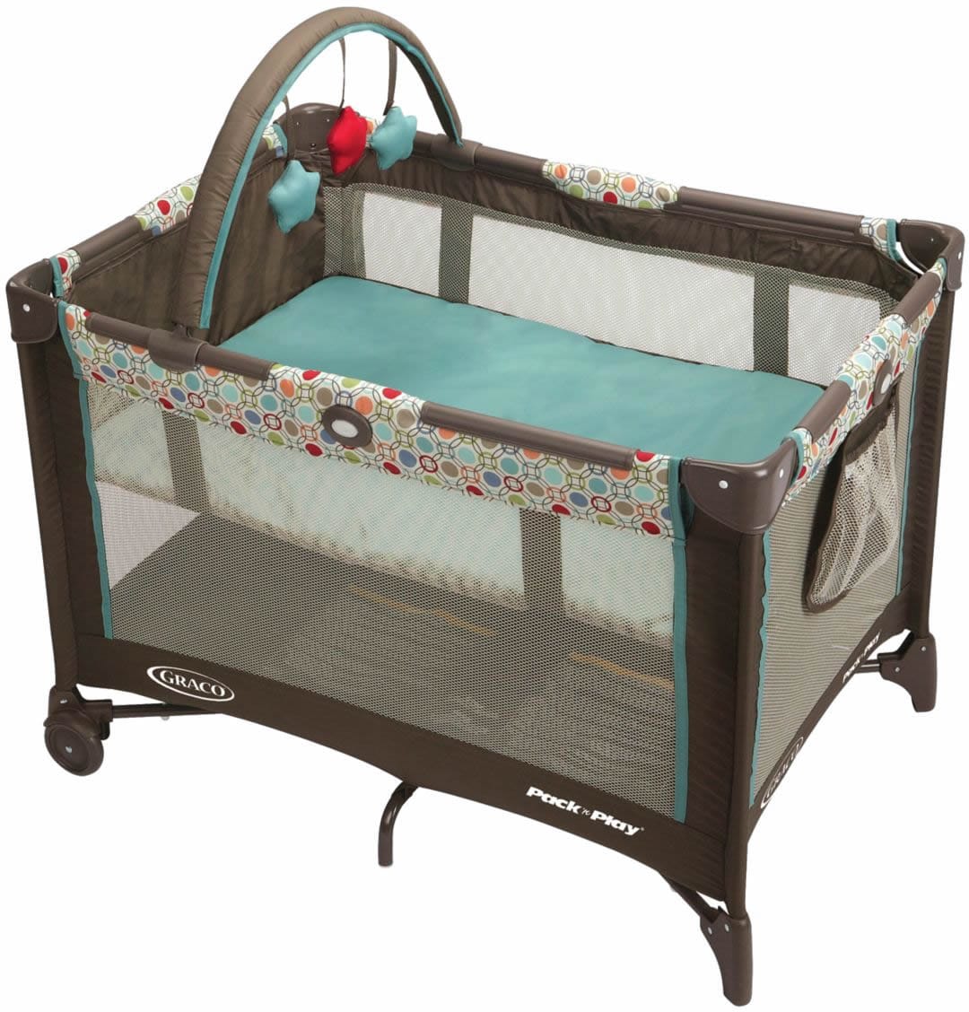 Graco Pack ?n Play On the Go Playard with Folding Bassinet - Twister