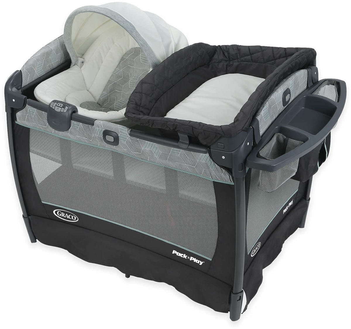 Graco Pack 'n Play Playard Newborn Napper Oasis with Soothe Surround Technology - Camden