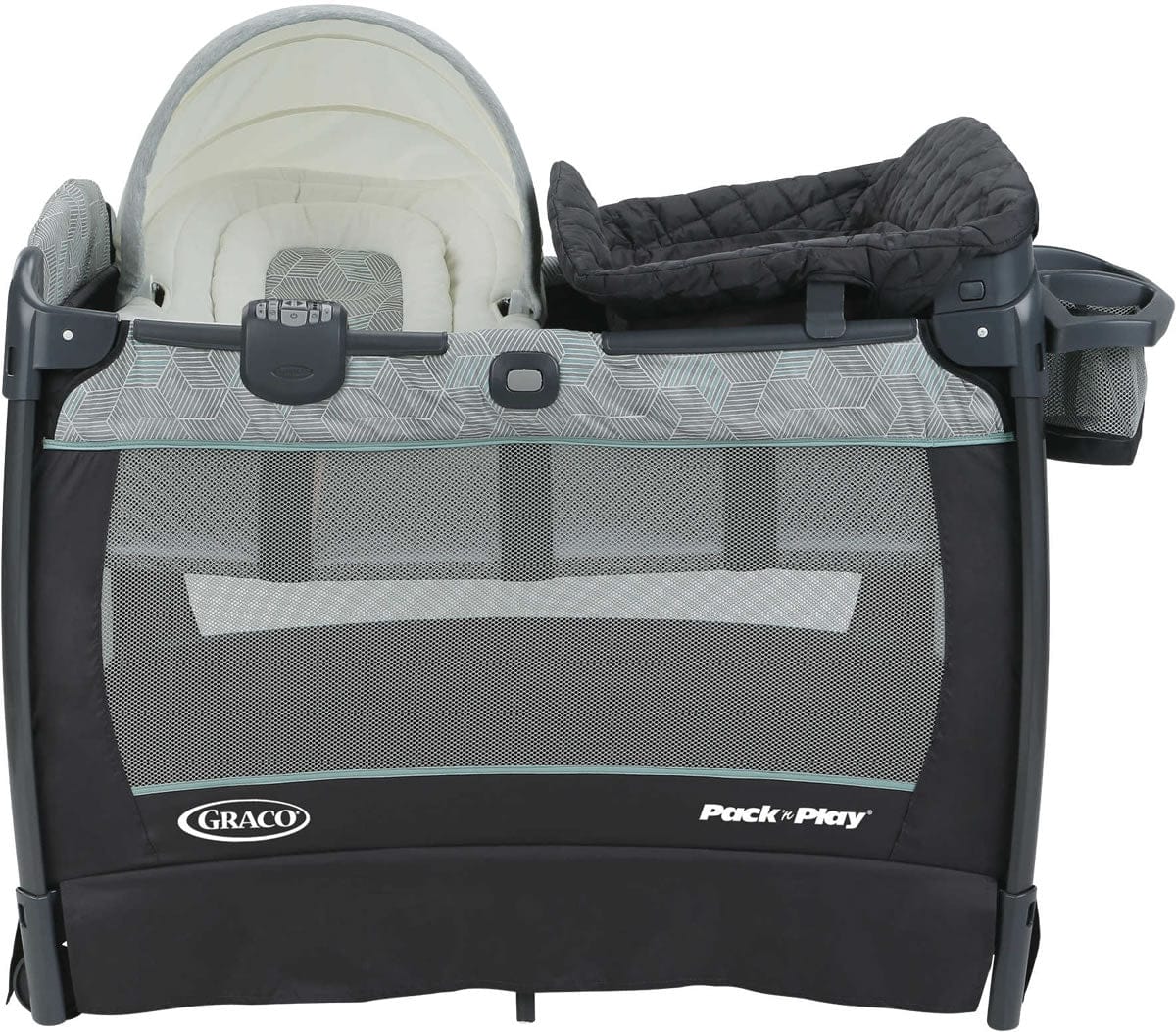 Graco Pack 'n Play Playard Newborn Napper Oasis with Soothe Surround Technology - Camden
