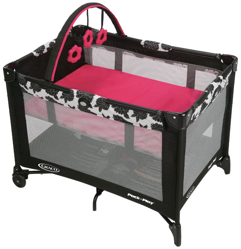 Graco Pack 'n Play Playard with Automatic Folding Feet - Azalea - 1927400