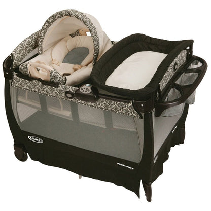 Graco Pack 'n Play Playard with Cuddle Cove Rocking Seat - Rittenhouse - 1857692