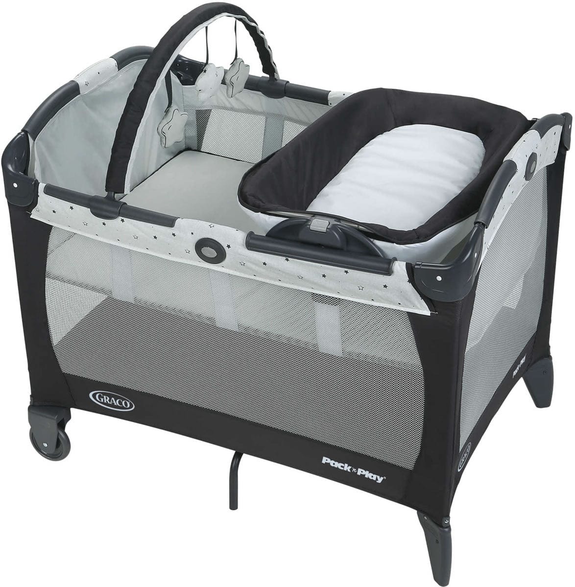 Graco Pack 'n Play Portable Reversible Napper & Changer Playard - Asteroid