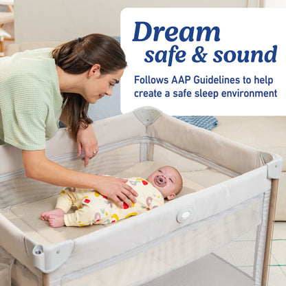 Graco Pack 'n Play Travel Dome Lux Playard - Linden - 2234686