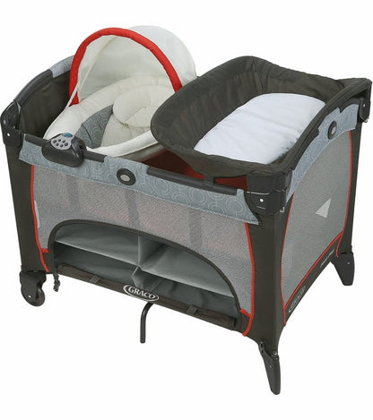 Graco Pack 'n Play with Newborn Napper DLX - Solar - 1966127