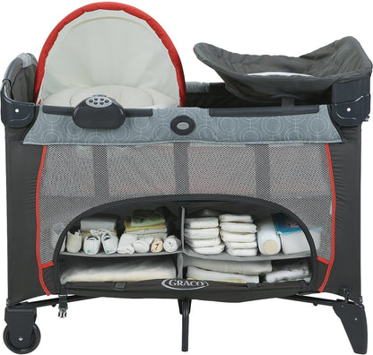 Graco Pack 'n Play with Newborn Napper DLX - Solar - 1966127