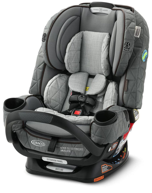 Graco Premier 4Ever DLX Extend2Fit SnugLock 4-in-1 Car Seat with Anti-Rebound Bar - Midtown - 2152351