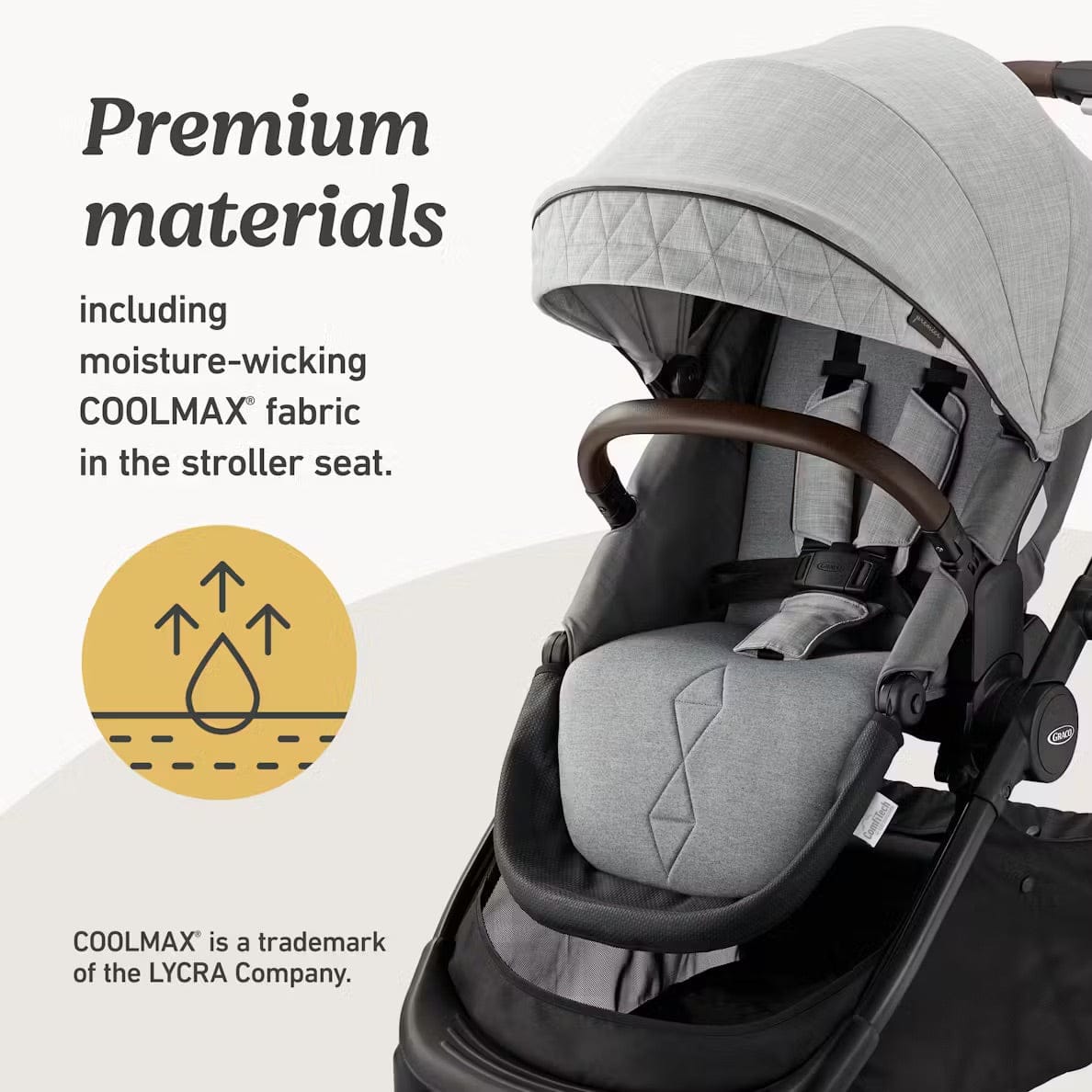 Graco Premier Modes Merge Stroller - Midtown - 2209063