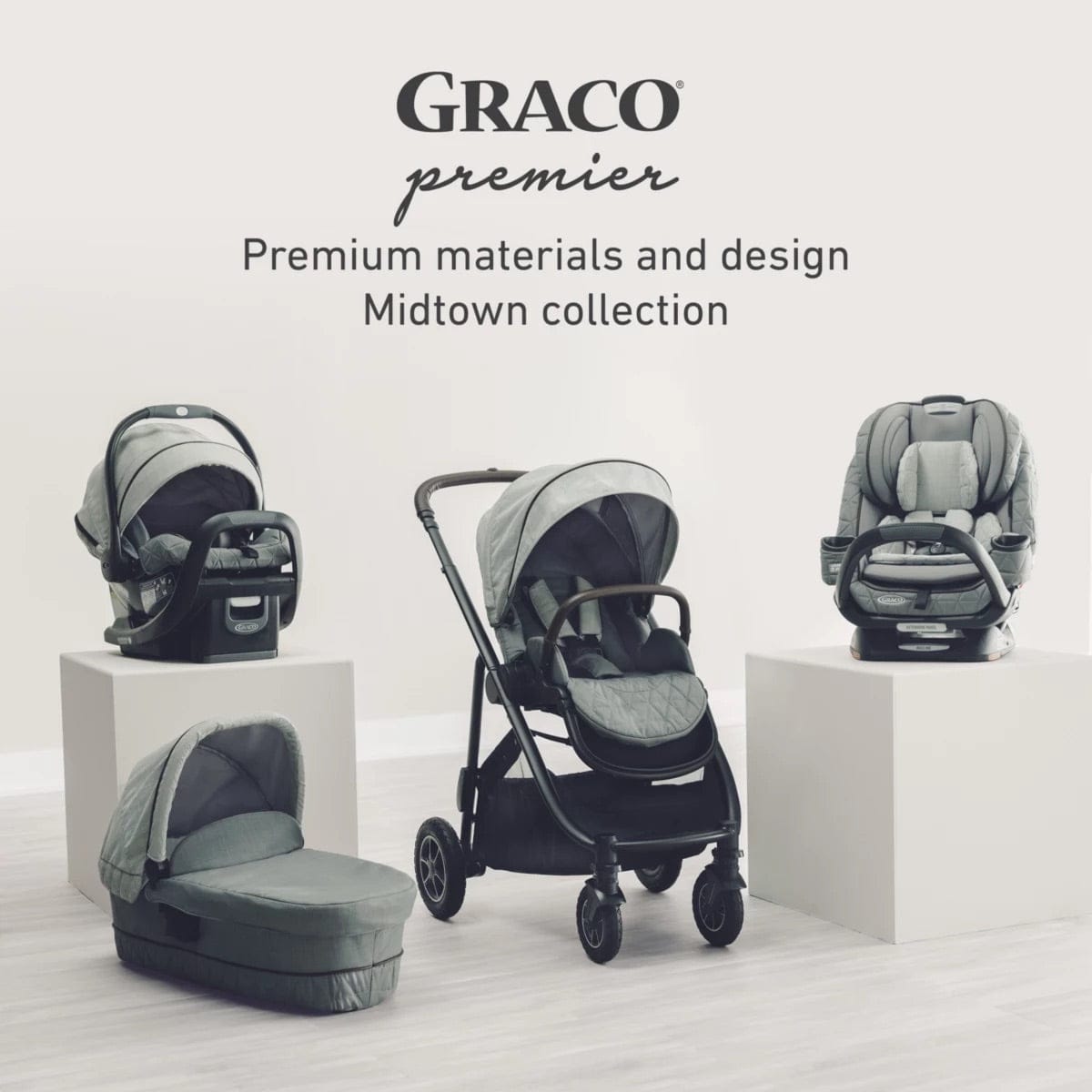 Graco Premier SnugRide SnugFit 35 XT Infant Car Seat - Midtown - 2152253