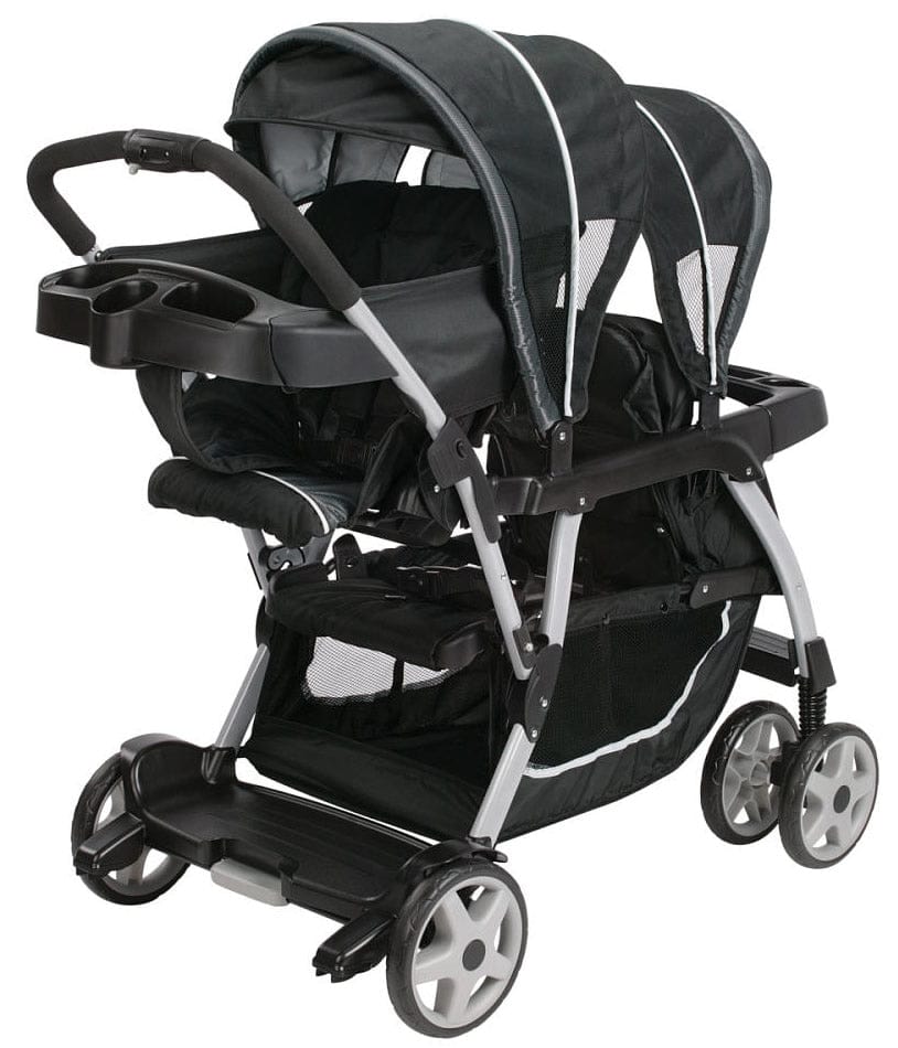Graco Ready2Grow Click Connect LX Double Stroller - Gotham - 1927618