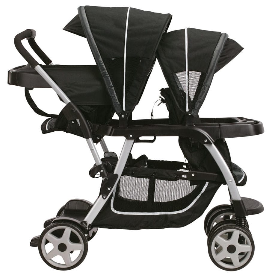 Graco Ready2Grow Click Connect LX Double Stroller - Gotham - 1927618