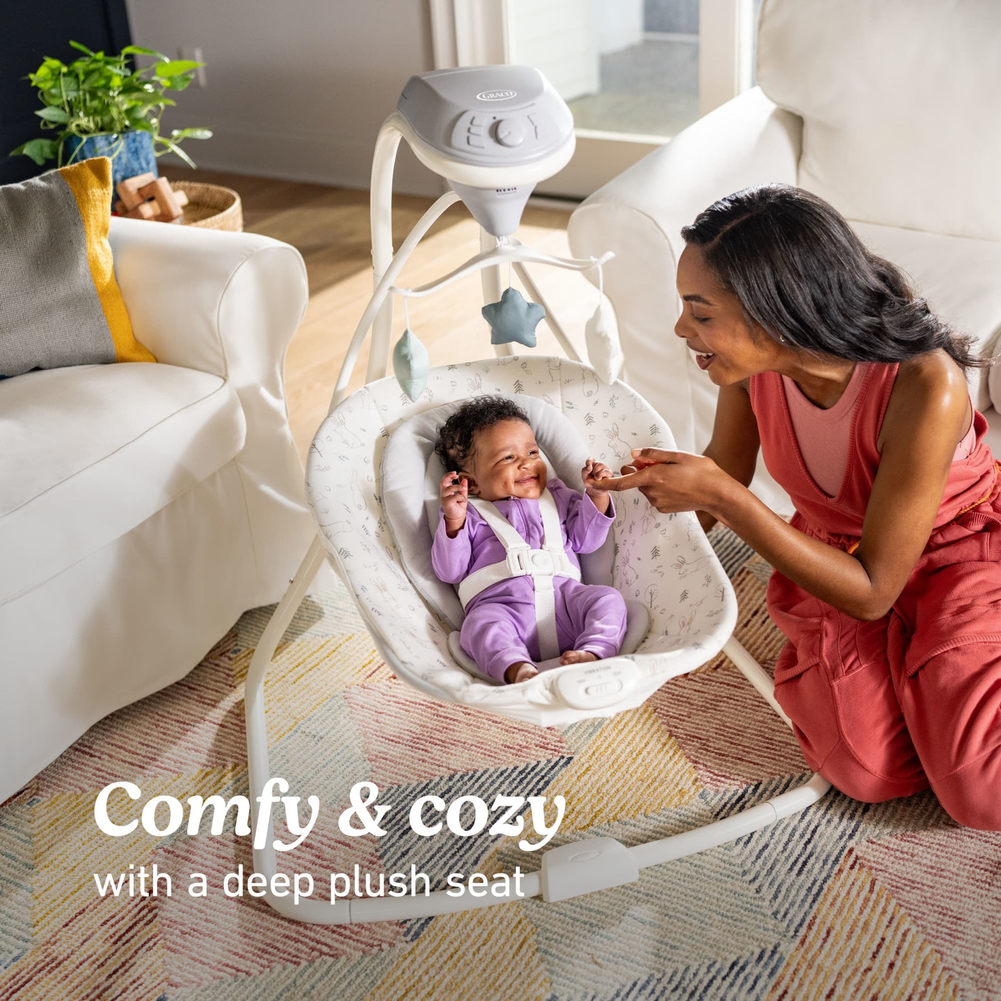 Graco Simple Sway Baby Swing - Blythe - 2231531