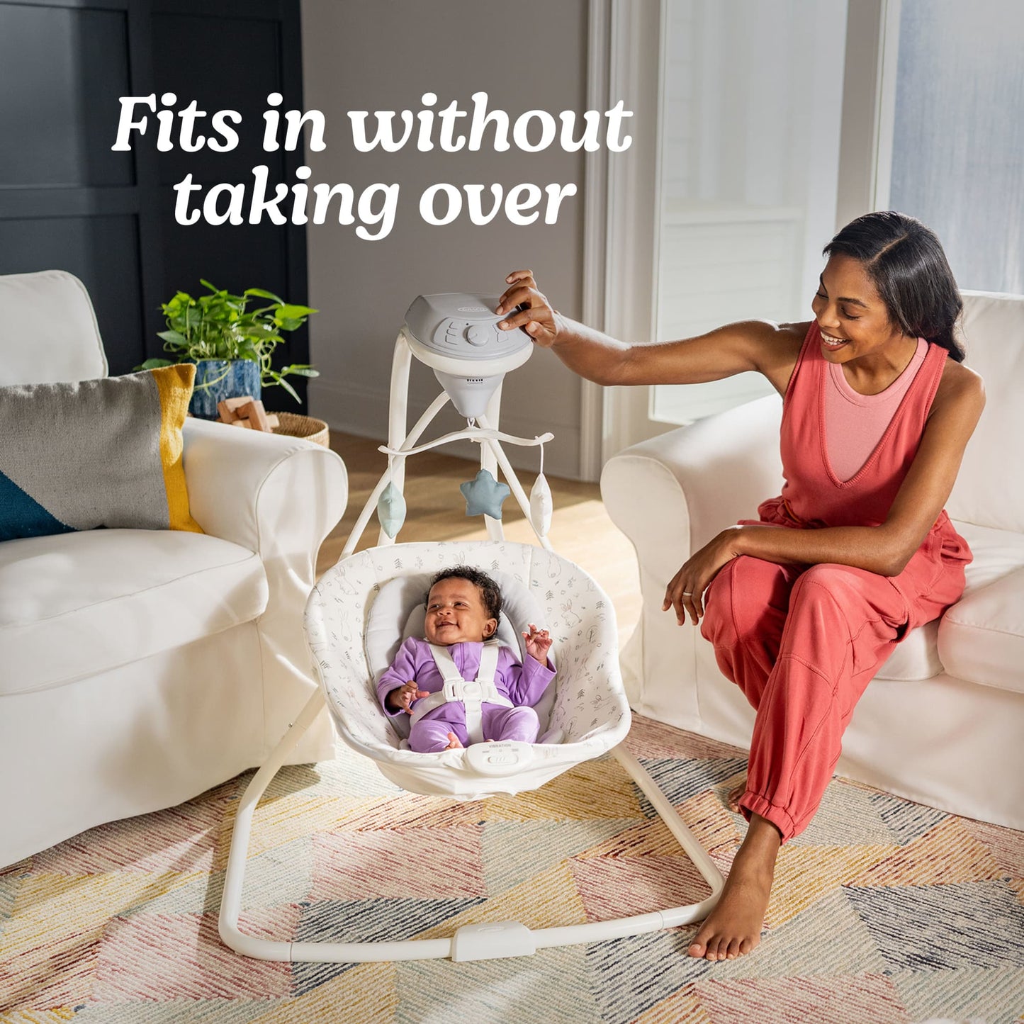 Graco Simple Sway Baby Swing - Blythe - 2231531