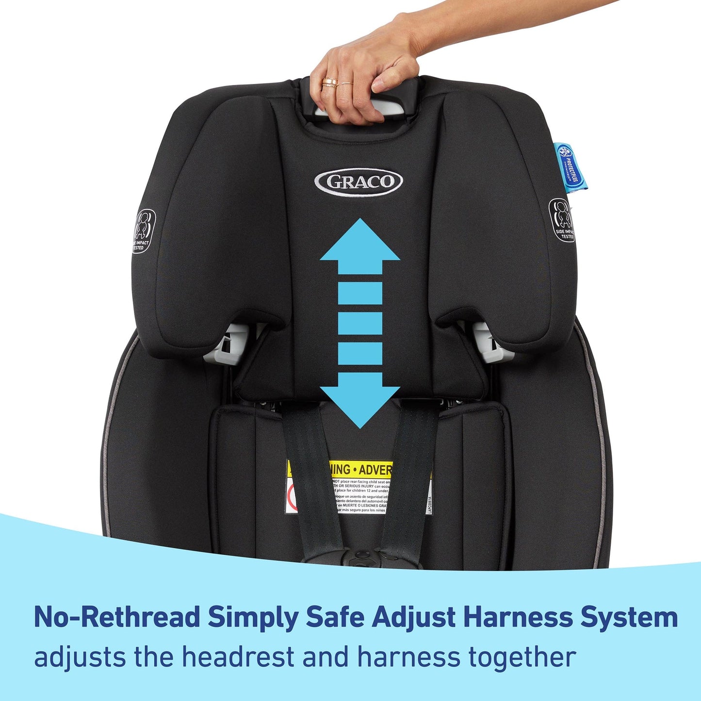 Graco SlimFit 3-in-1 Narrow All-in-One Convertible Car Seat - Darcie - 2215454