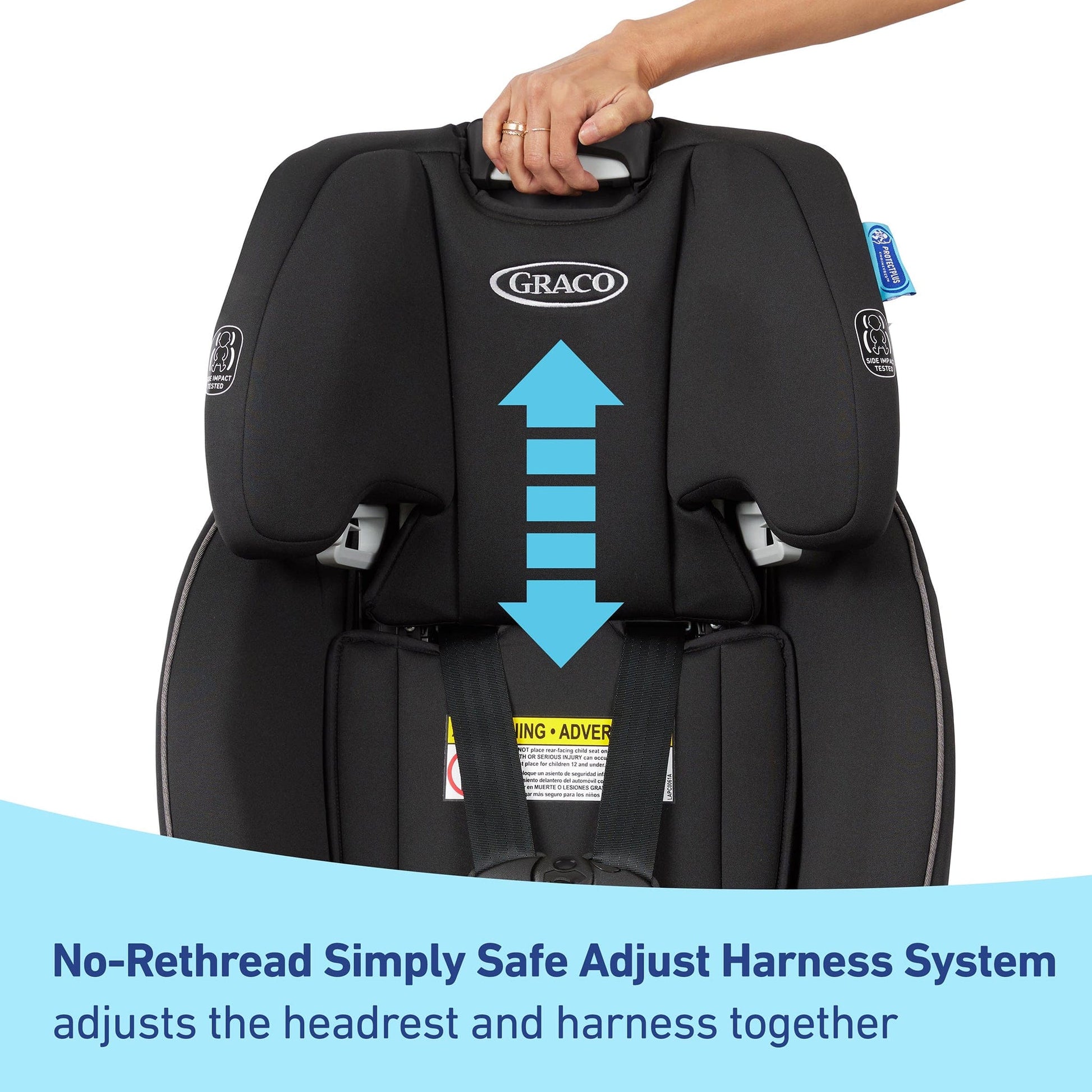 Graco SlimFit 3-in-1 Narrow All-in-One Convertible Car Seat - Darcie - 2215454