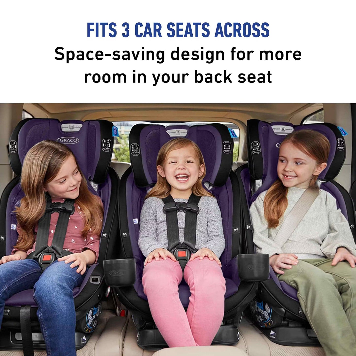Graco SlimFit3 LX 3-in-1 Convertible Car Seat - Katrina - 2215326