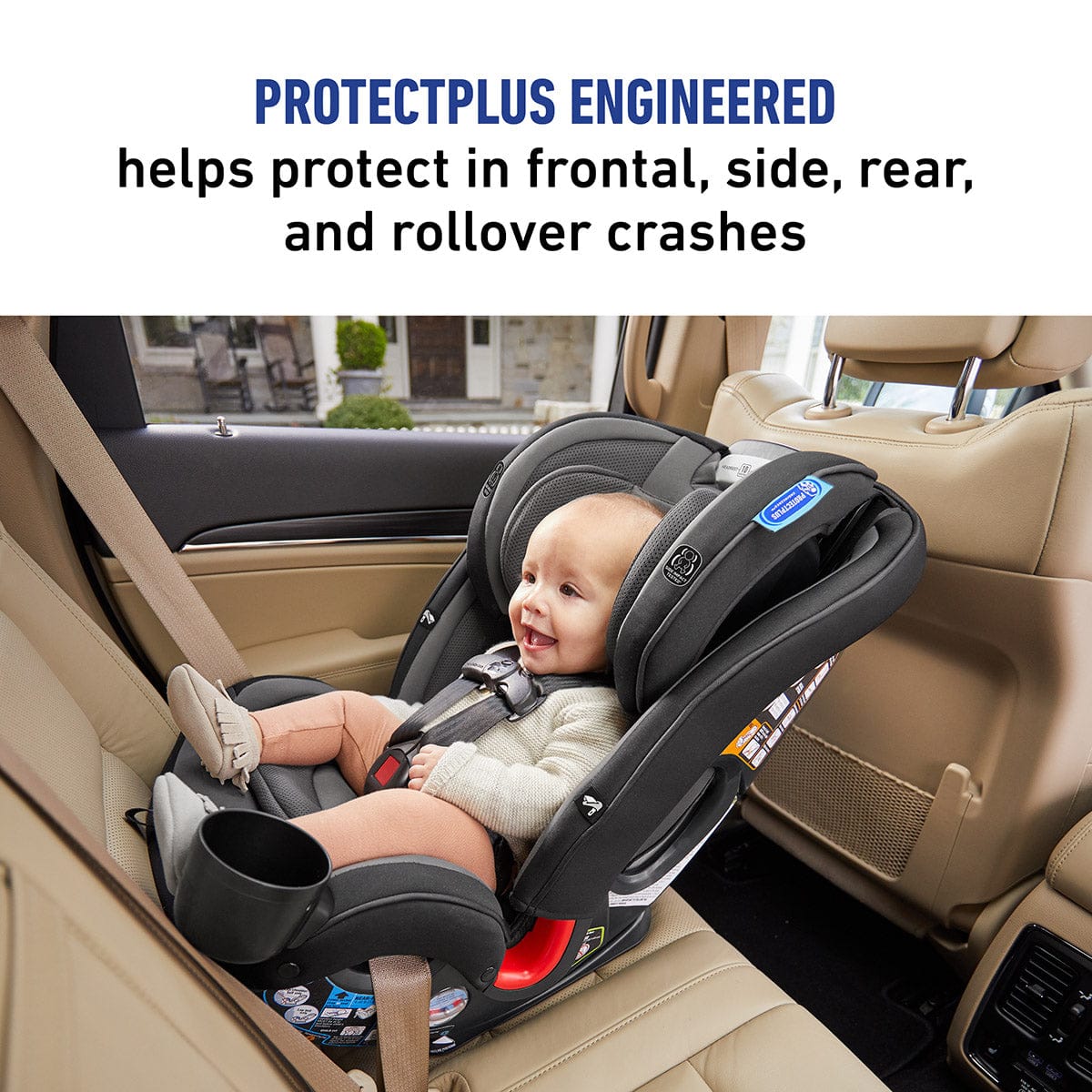 Graco SlimFit3 LX 3-in-1 Narrow All-in-One Convertible Car Seat - Kunningham - 2137839