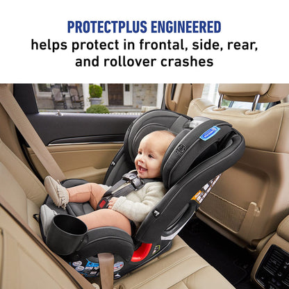Graco SlimFit3 LX 3-in-1 Narrow All-in-One Convertible Car Seat - Kunningham - 2137839