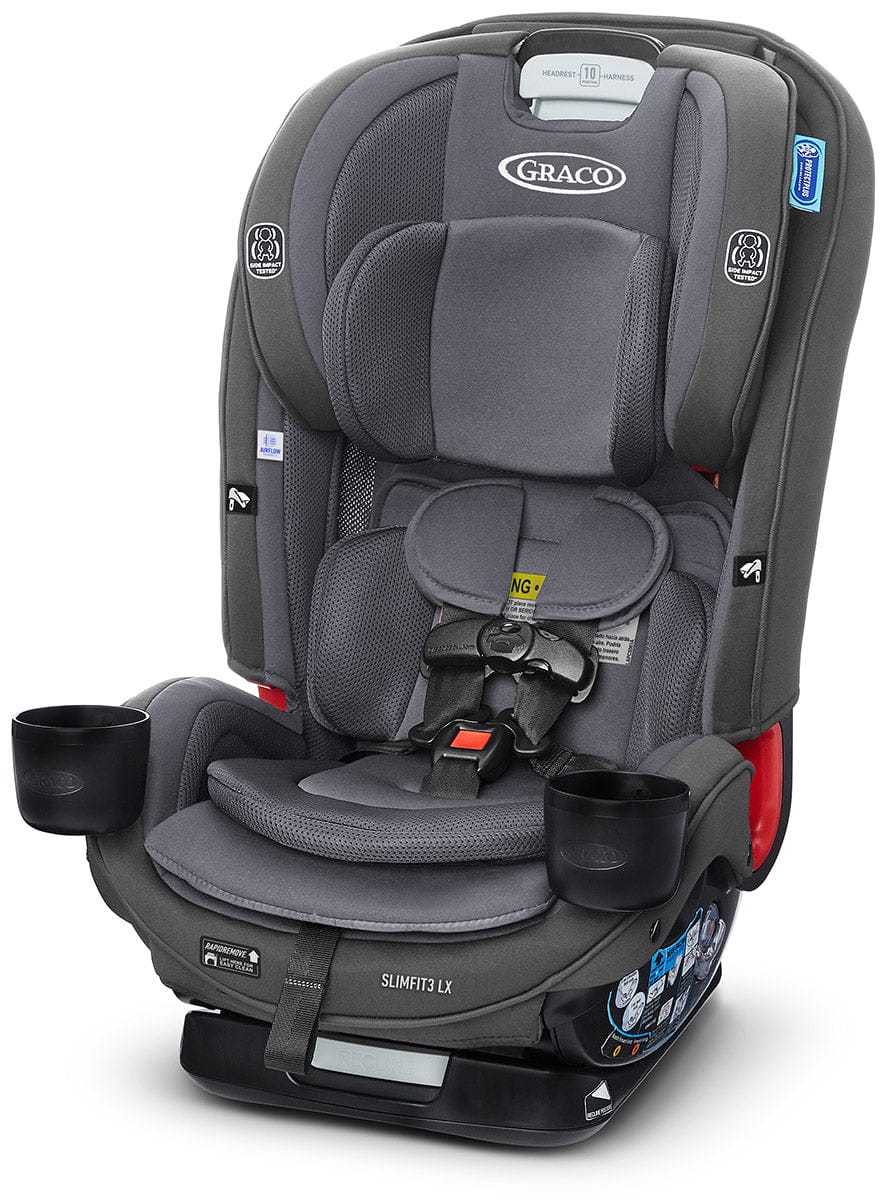 Graco SlimFit3 LX 3-in-1 Narrow All-in-One Convertible Car Seat - Kunningham - 2137839