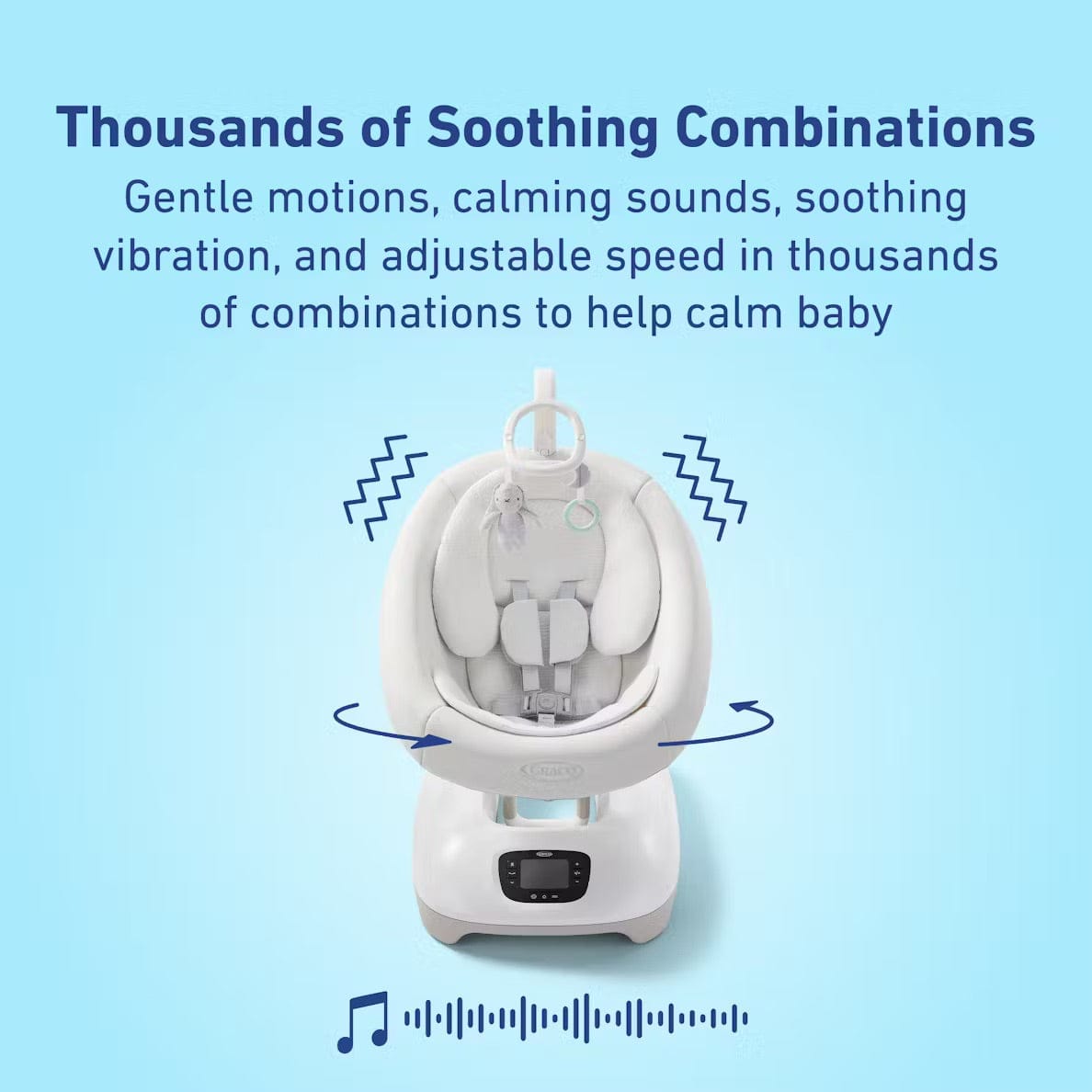 Graco SmartSense Soothing Baby Swing - Rori - 2184836