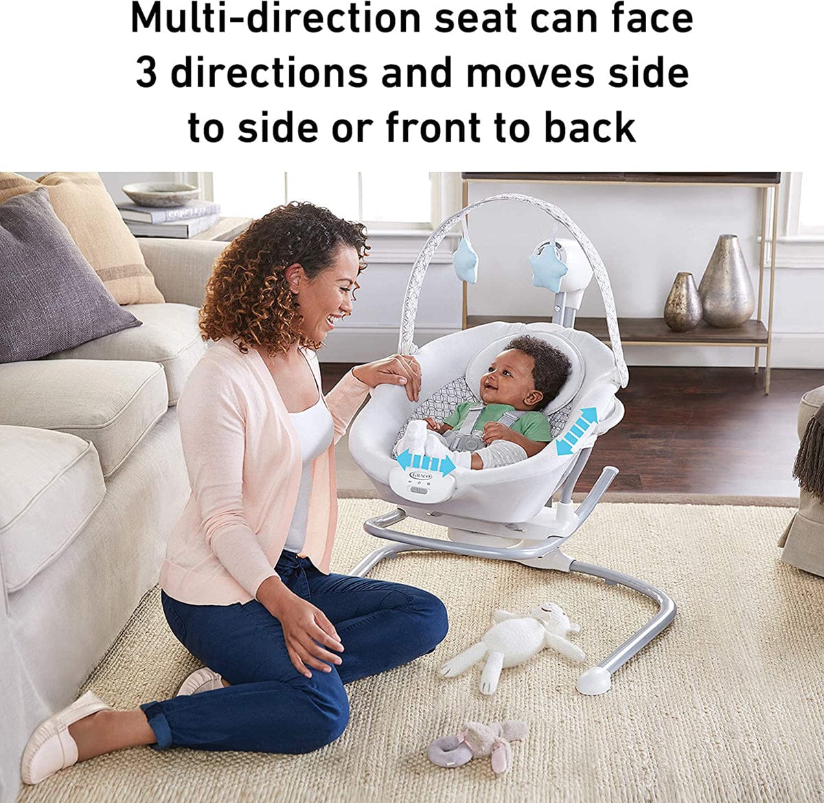 Graco Soothe 'n Sway Swing with Portable Rocker - Easton - 2137831