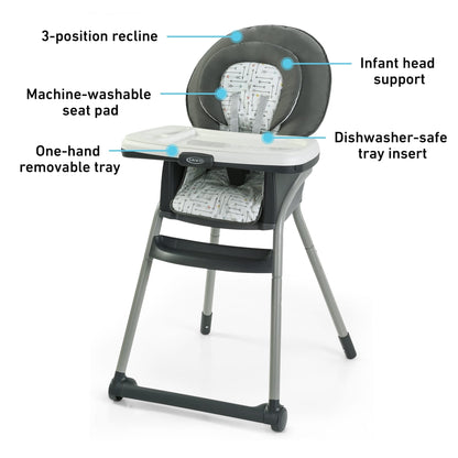 Graco Table2Table LX 6-in-1 High Chair - Willow - 2220974