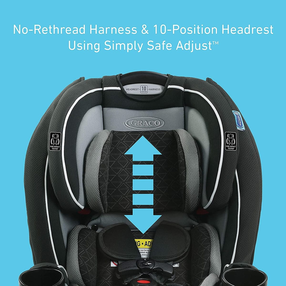 Graco TrioGrow SnugLock LX 3-in-1 Car Seat - Sonic - 2087706