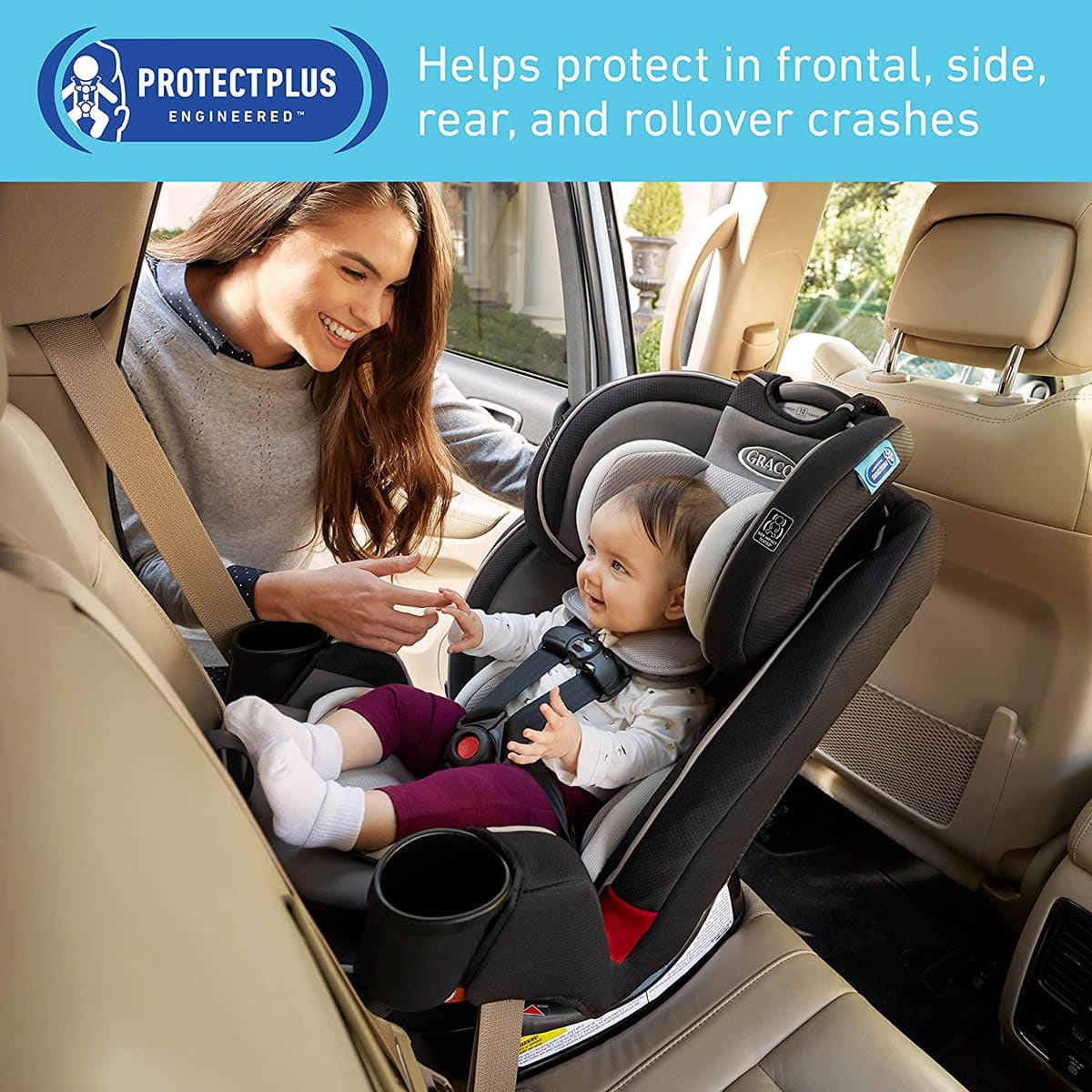 Graco TrioGrow SnugLock LX 3-in-1 Car Seat - Thatcher - 2087707