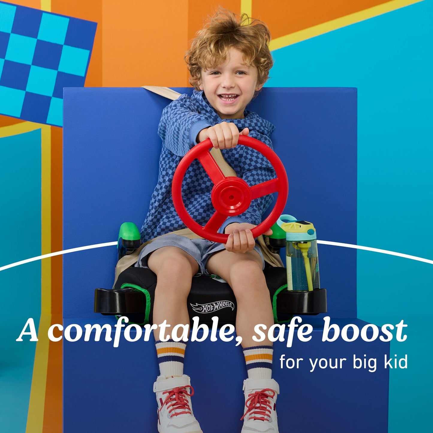 Graco TurboBooster 2.0 Backless Booster Car Seat - Hot Wheels Gamer - 2221138