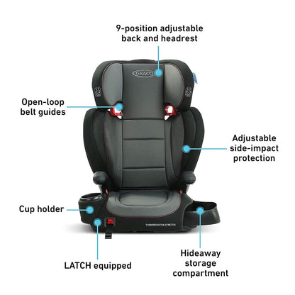 Graco TurboBooster Stretch Booster Seat - Ainsley - 2118691