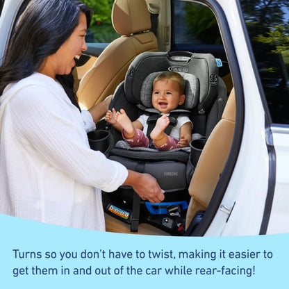 Graco Turn2Me 3-in-1 Rotating Convertible Car Seat - Cambridge - 2170122