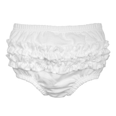 Green Sprouts Fancy Pants in White - Newborn (3mo) - 8857