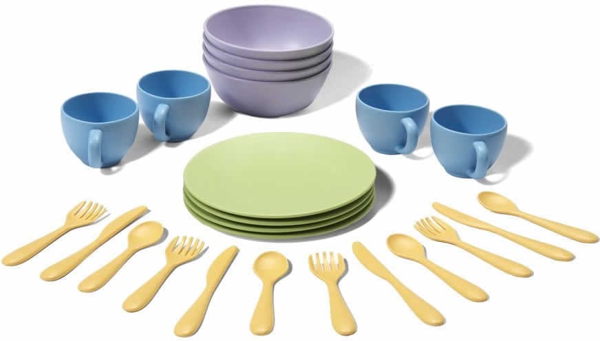 Green Toys Dish Set - DSH01R