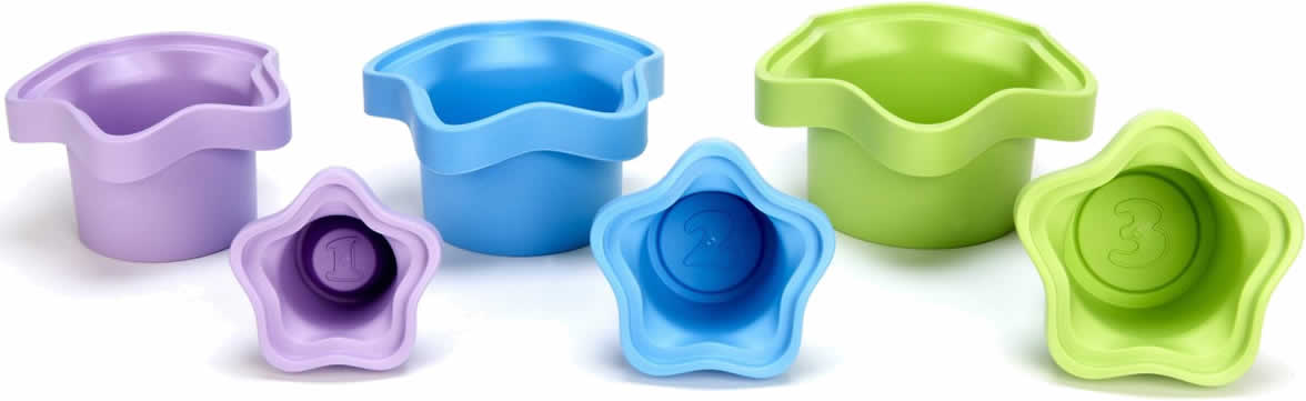 Green Toys Stacking Cups - STCA-8586