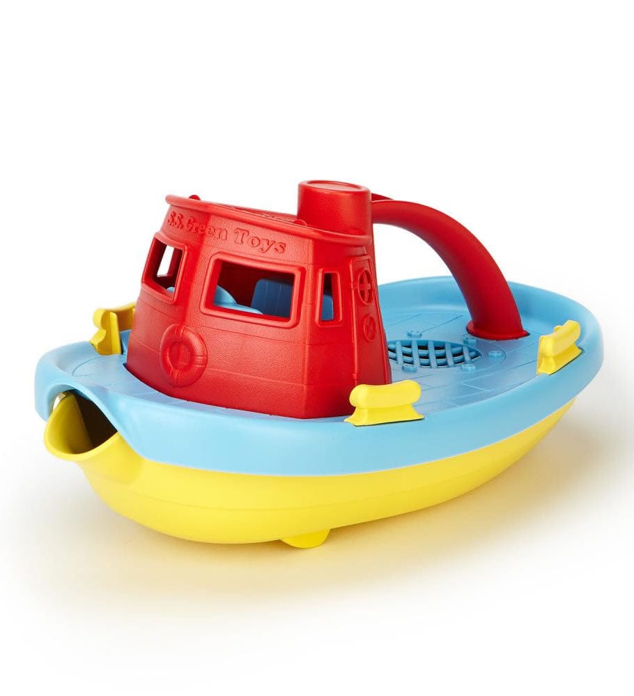 Green Toys Tugboat Bath Toy - TUG01R-A