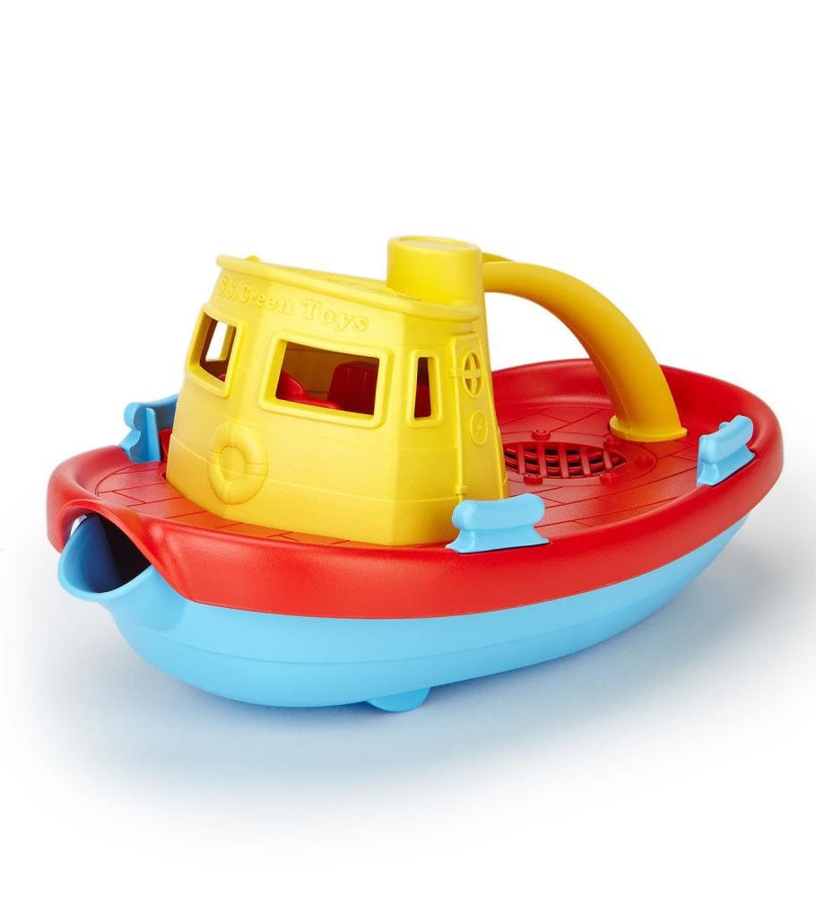 Green Toys Tugboat Bath Toy - TUG01R-A