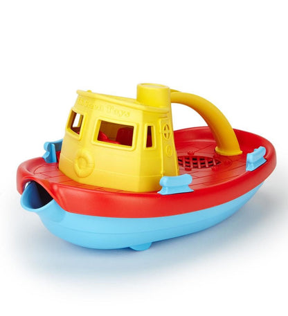 Green Toys Tugboat Bath Toy - TUG01R-A