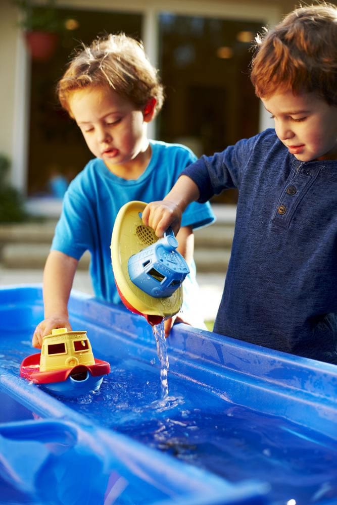 Green Toys Tugboat Bath Toy - TUG01R-A