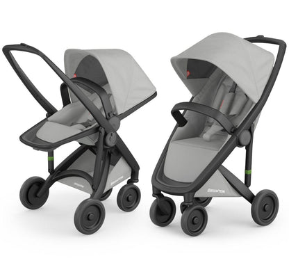 Greentom 2 in 1 Stroller - Black/Grey - 8.71932E+12