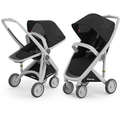 Greentom 2 in 1 Stroller - Grey/Black - 8.71932E+12