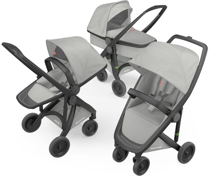 Greentom 3 in 1 Stroller - Black/Grey - 8.71932E+12