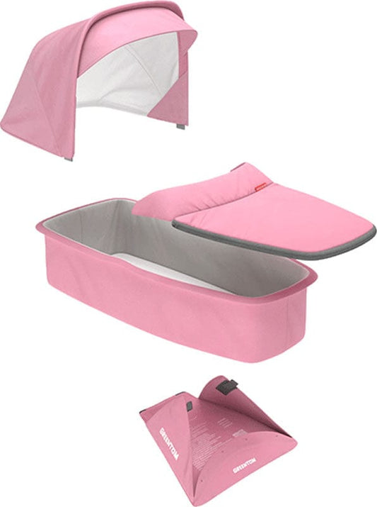 Greentom Carrycot Fabric & Mattress Set - Pink - GTU6-CB-PINK