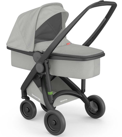Greentom Carrycot Stroller - Black/Grey - 8.71932E+12