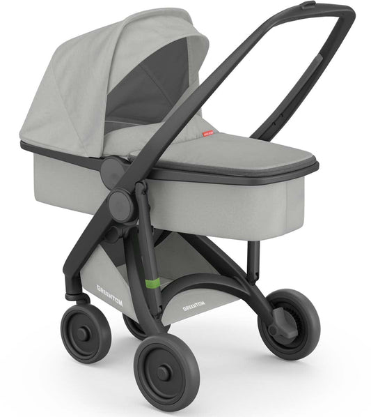 Greentom Carrycot Stroller - Black/Grey - 8.71932E+12